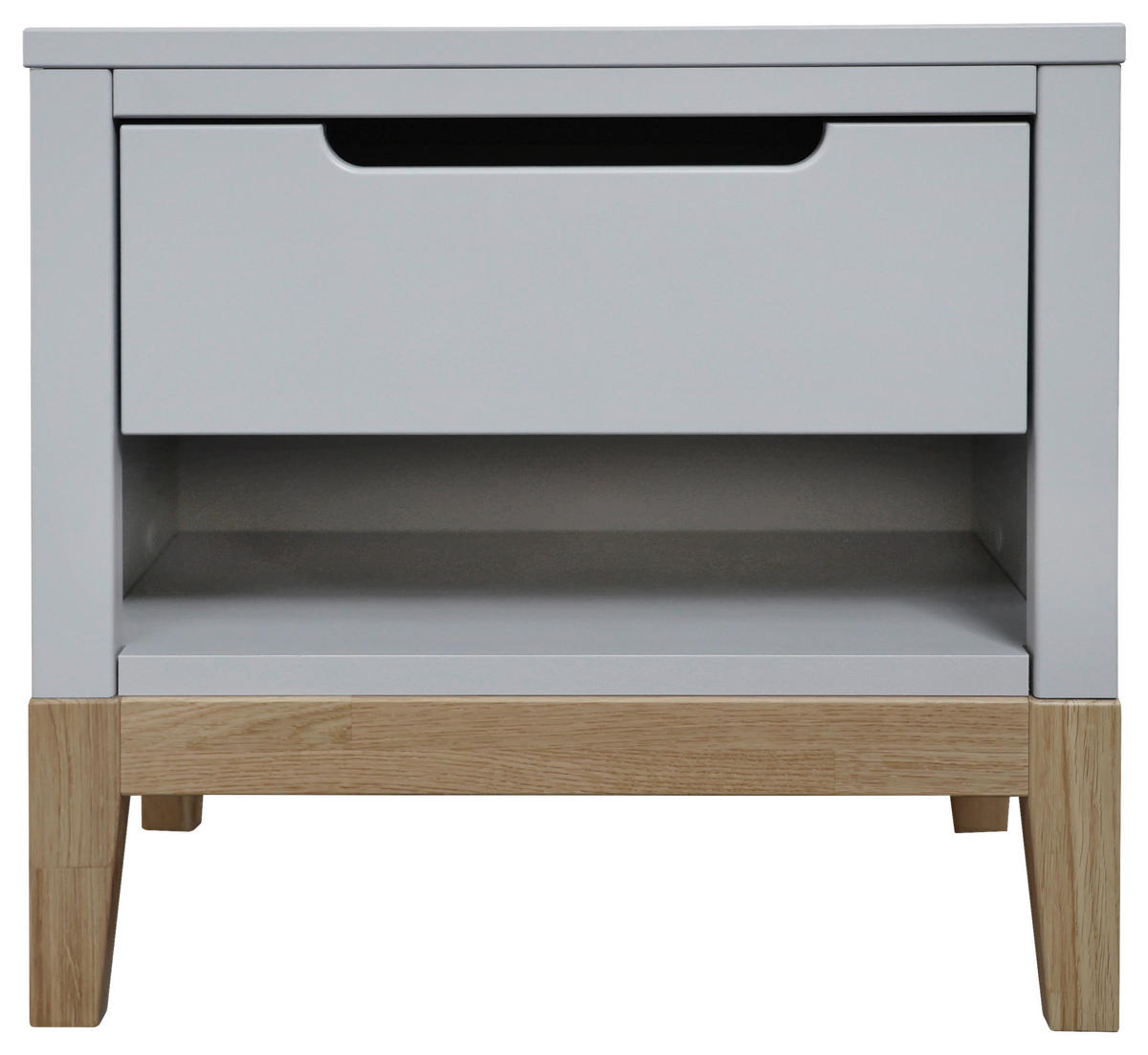 NACHTSCHRANK 50/45/31 cm Eiche massiv  - Holz/Holzwerkstoff (50/45/31cm) - Stylife