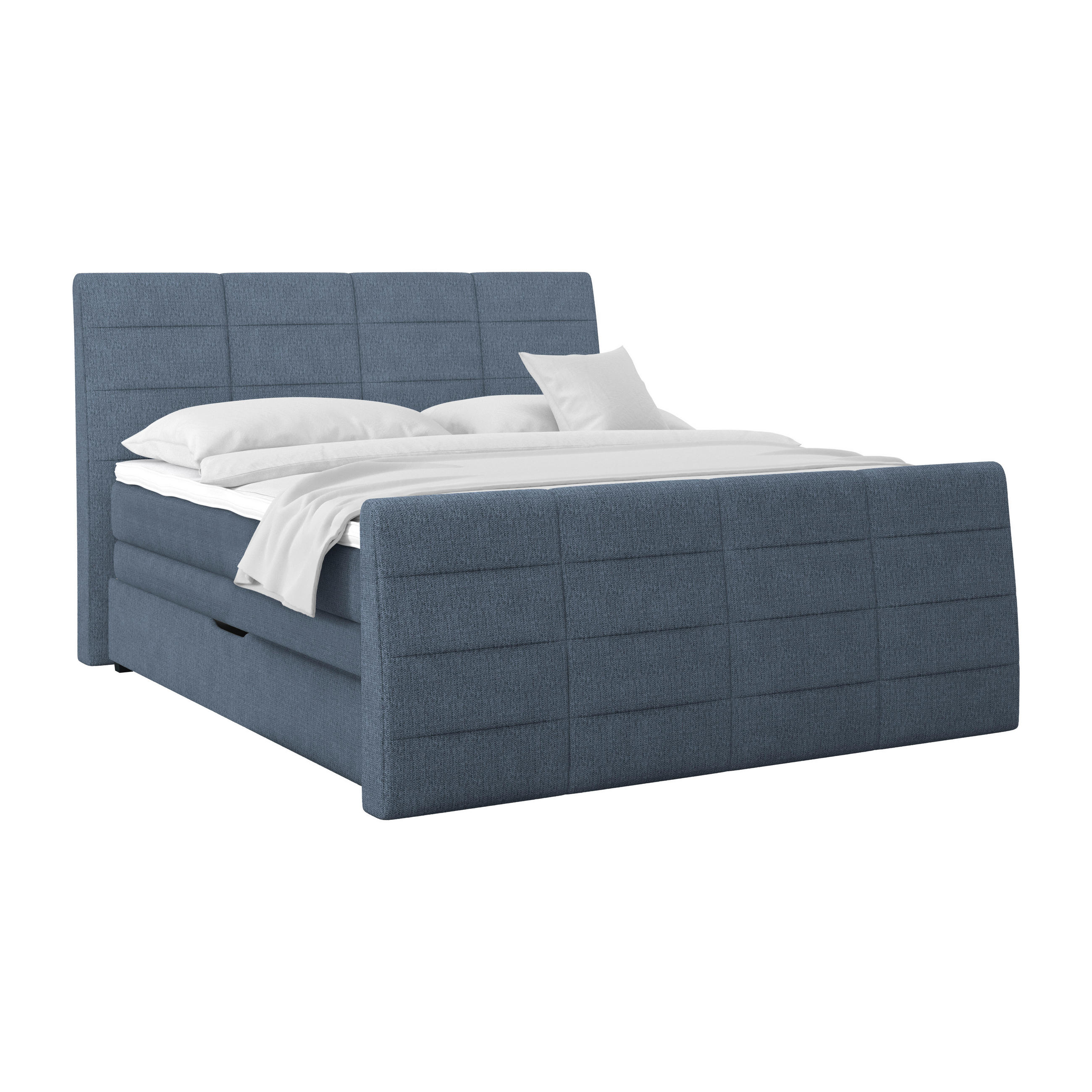 Boxspringbett Mit Topper & Bettkasten 180x200 Libra