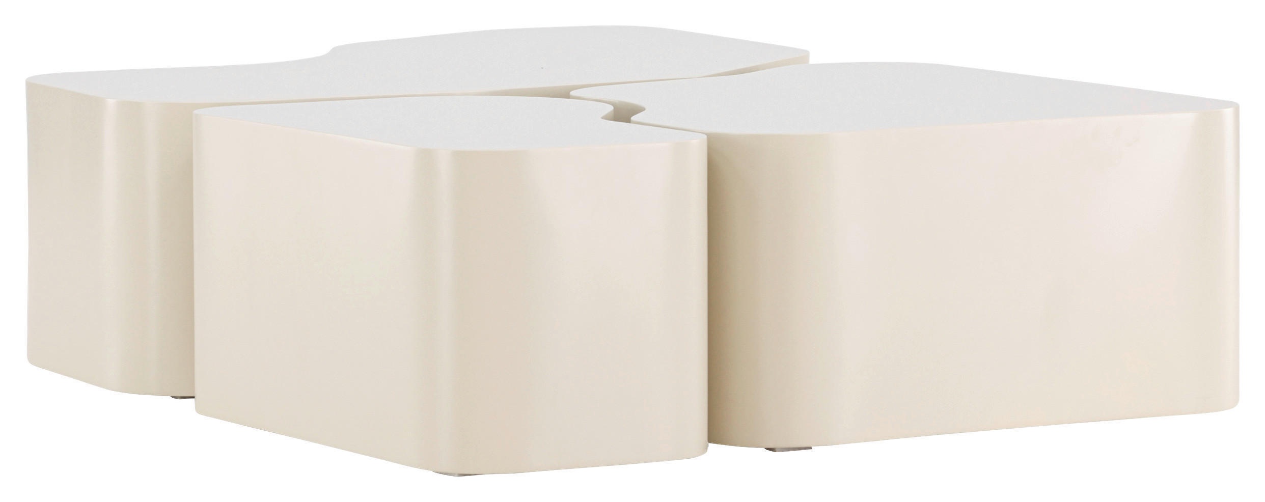 Livetastic Couchtisch Beige 70x30x92 cm