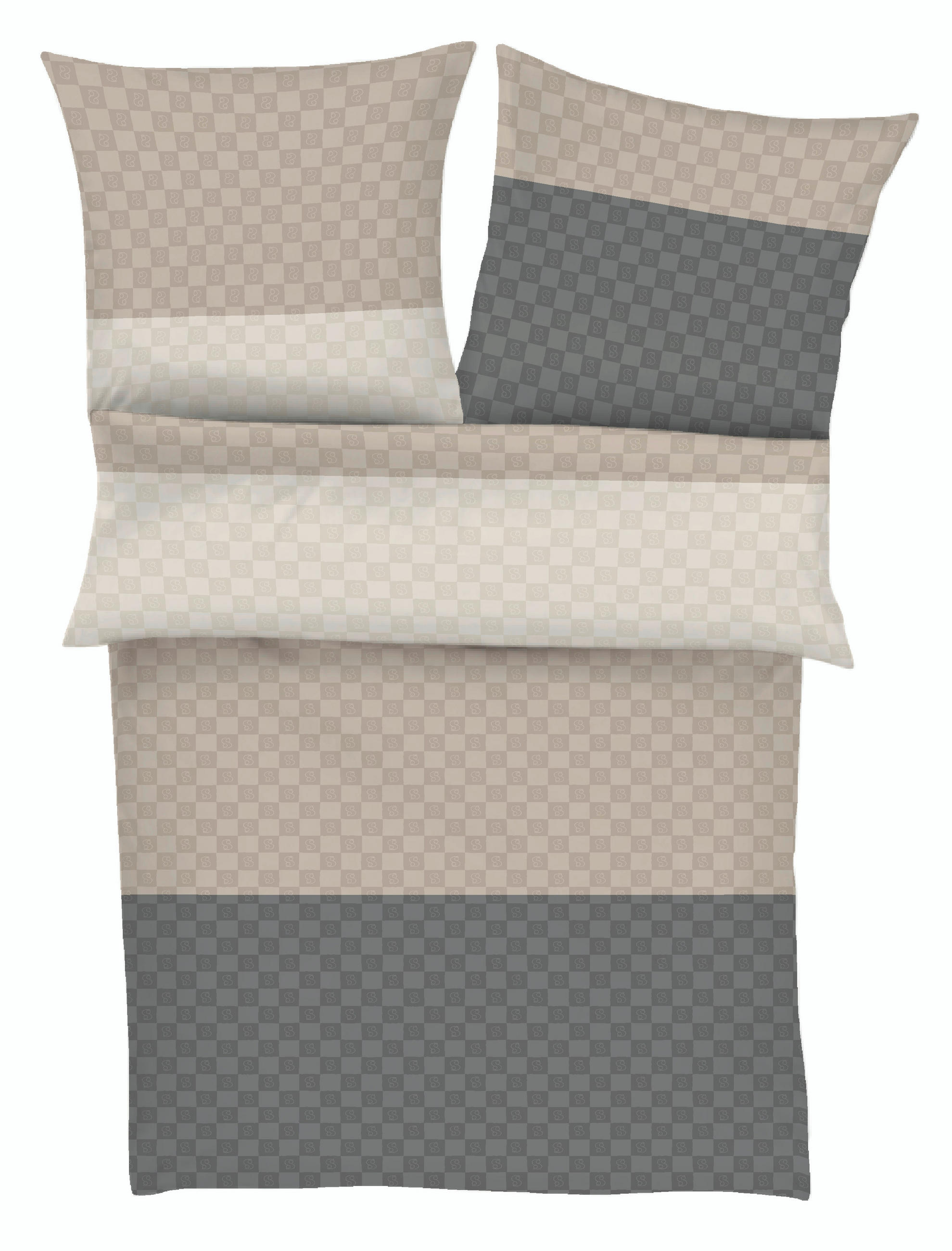 BETTWÄSCHE Satin 140/200 cm  - Multicolor, Basics, Textil (140/200cm) - S. Oliver