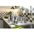 KOCHTOPFSET Edelstahl 5-teilig - LIFESTYLE, Glas/Metall - Fissler