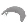 STILLKISSEN 140 cm BAMBUSMOND   - Grau, Basics, Textil (140cm) - Theraline
