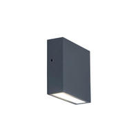LED KÜLTÉRI LÁMPA - antracit, Basics, fém (11/11/3,8cm)
