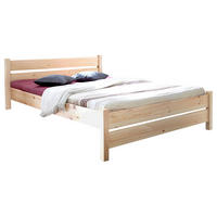 BETT 140/200 cm  in Kieferfarben   - Kieferfarben, Natur, Holz (140/200cm) - MID.YOU