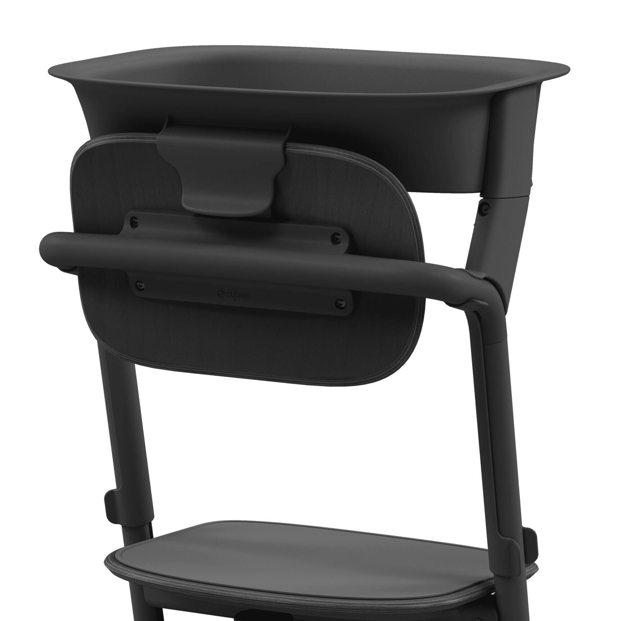 LERNTURM-AUFSATZ Lemo Learning Tower Set  - Schwarz, Basics, Kunststoff (45,7/35,2/46cm) - cybex GOLD