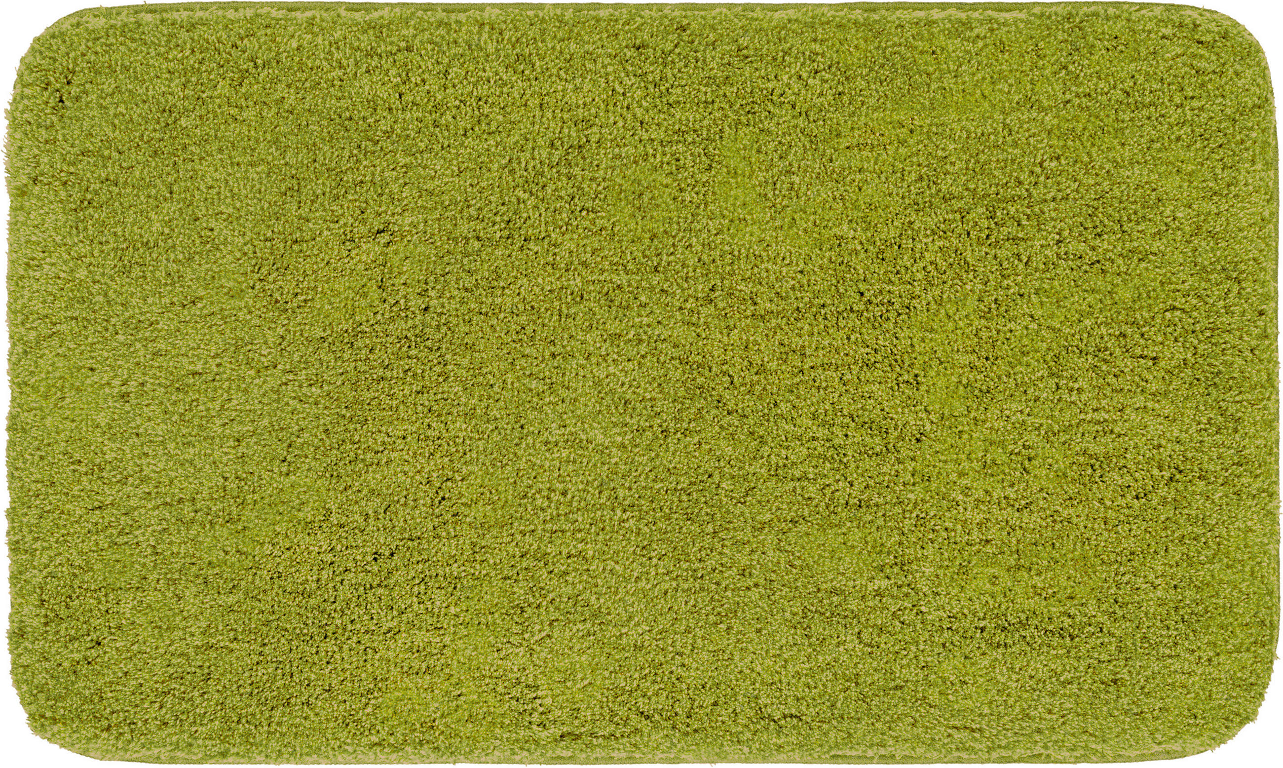 BADTEPPICH Melange Grün 80/140 cm  - Grün, Basics, Kunststoff/Textil (80/140cm) - Grund