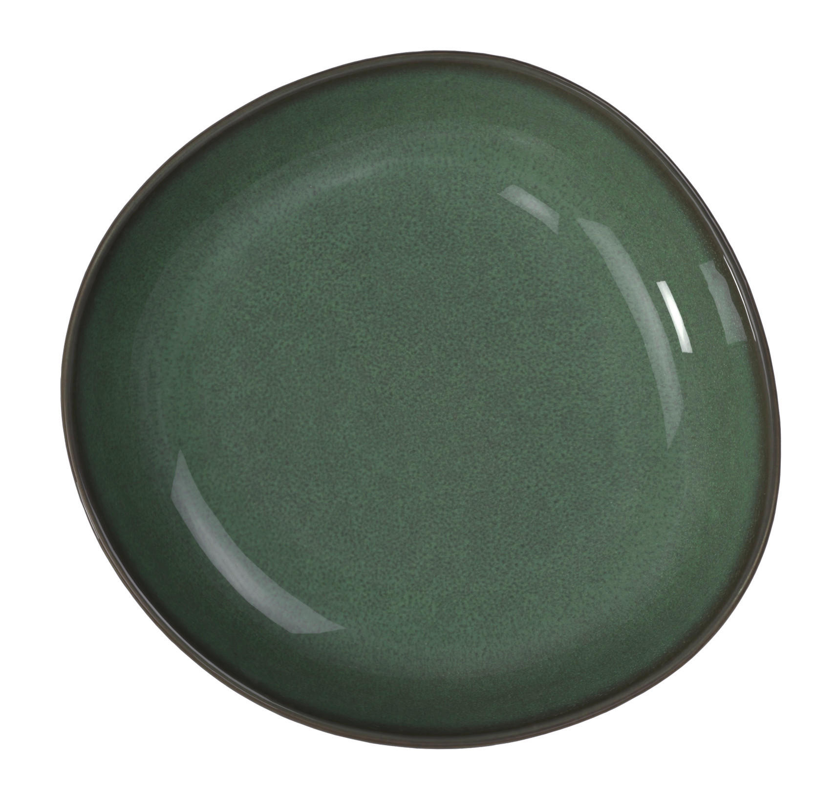SCHALE Lave Vert   - Dunkelgrün, KONVENTIONELL, Keramik (22,0/21,0/4,2cm) - like.Villeroy & Boch