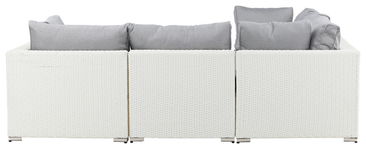 LOUNGEGARNITUR 87/249 cm  - Hellgrau, KONVENTIONELL, Kunststoff (87/249cm) - Gardenson