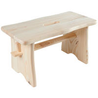 KLUPICA ZA NOGE  drvo   - boje bora, Basics, drvo (40/19/21cm) - Homeware