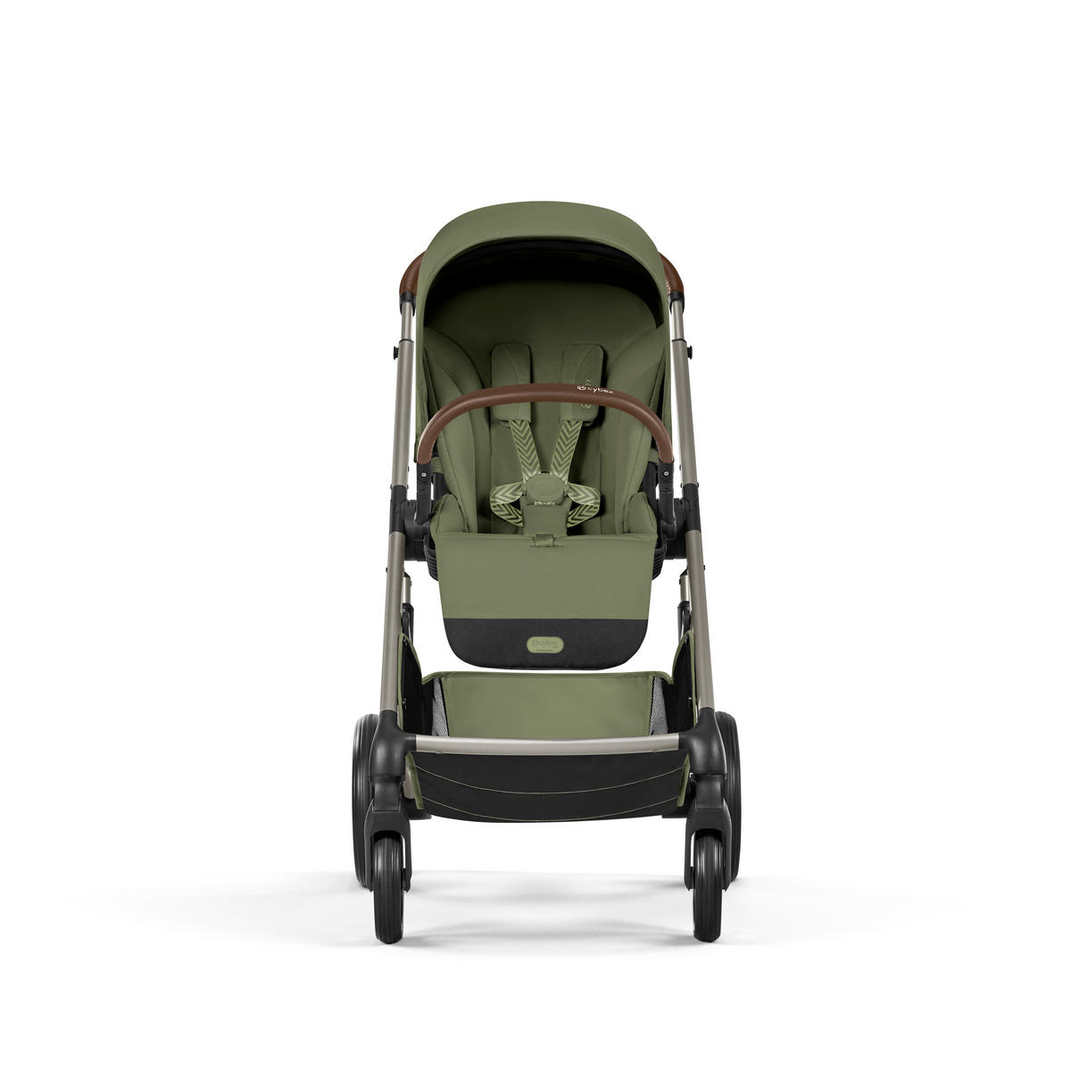 KOMBINIRANA DJEČJA KOLICA  Balios S Lux TPE inkl. Fold-Carrycot  - Khaki/taupe, Basics, tekstil/metal (87/60/108cm) - cybex GOLD