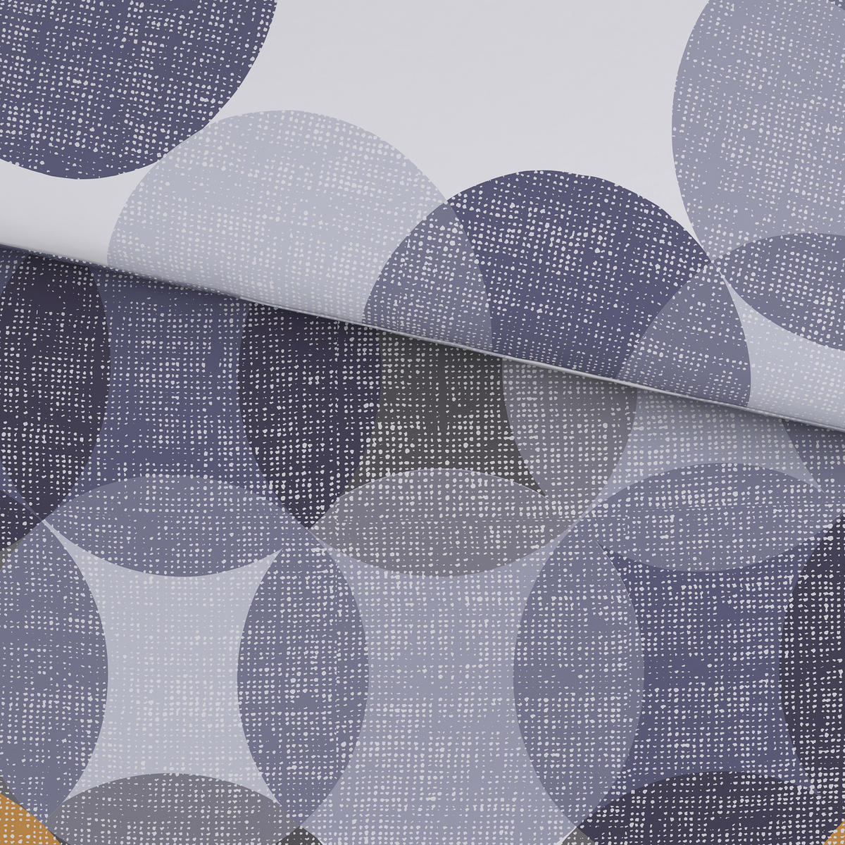 BETTWÄSCHE Biber, Flanell 135/200 cm  - Anthrazit/Gelb, Textil (135/200cm) - Novel