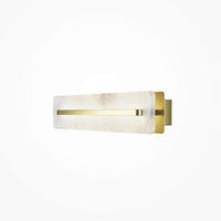 WANDLEUCHTE - Messingfarben, Design, Metall (6,6/8/40cm) - MAYTONI