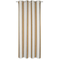 ÖSENVORHANG blickdicht  - Currygelb, Design, Textil (135/245cm) - Esposa