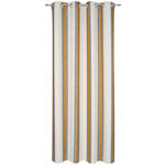 ÖSENVORHANG blickdicht  - Currygelb, Design, Textil (135/245cm) - Esposa