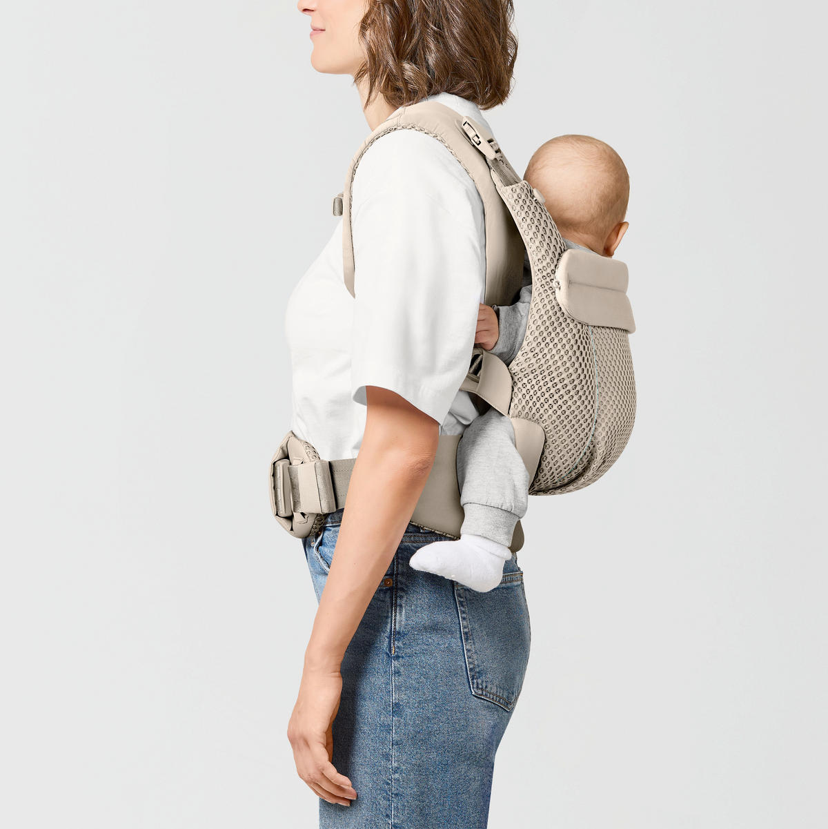 BABYTRAGE Amya  - Beige, Basics, Textil (50/60cm) - Cybex