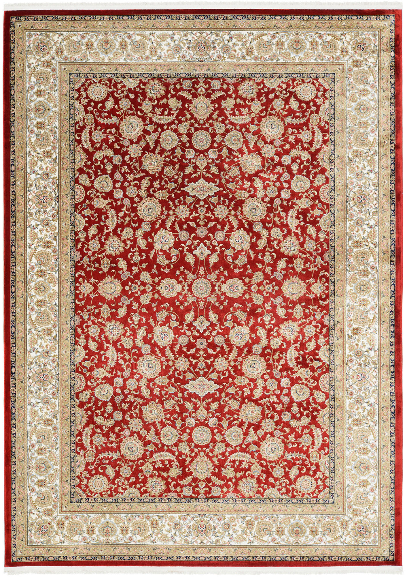WEBTEPPICH 67/130 cm Miraggio Rot  - Rot, Design, Textil (67/130cm) - Dieter Knoll