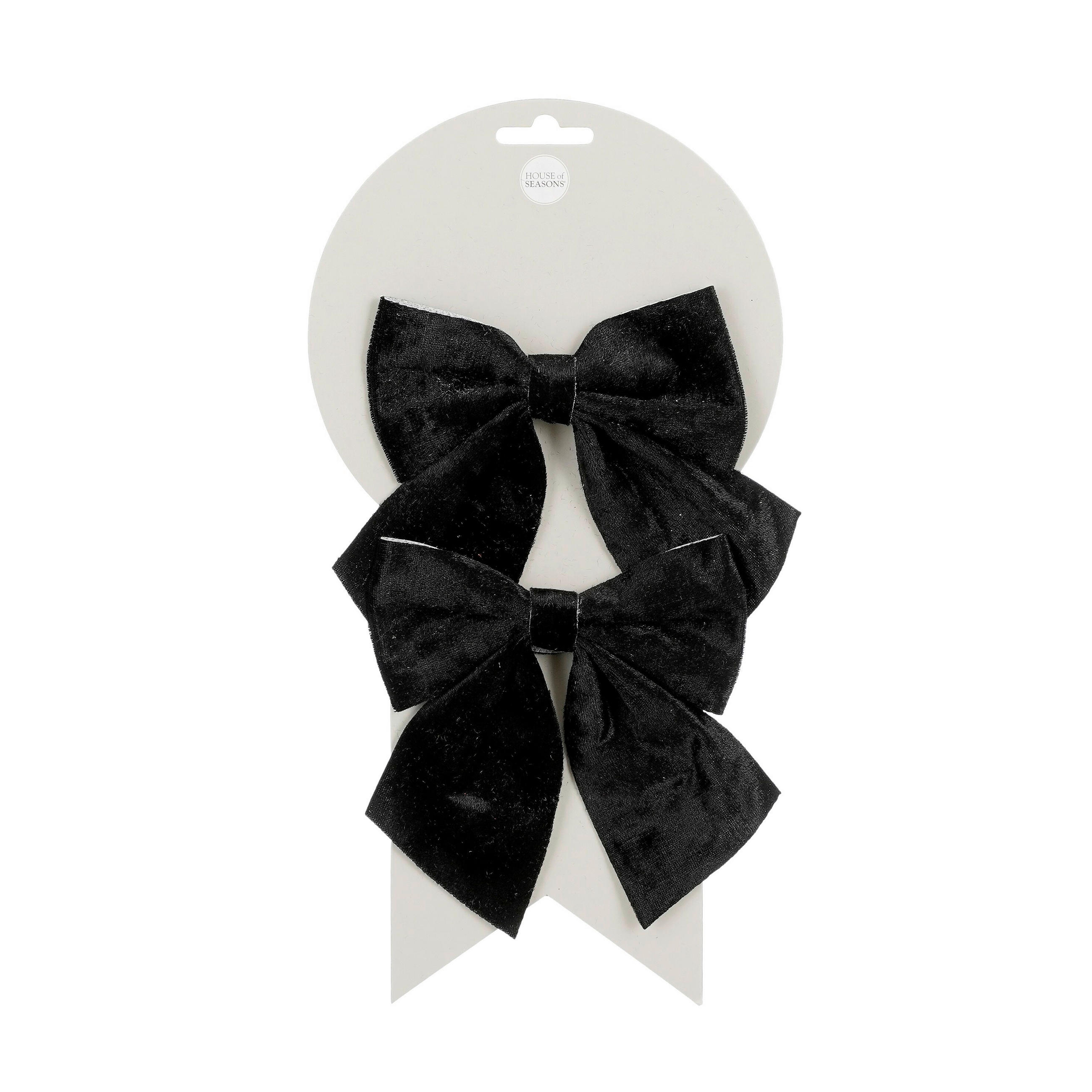 VISEĆA DEKORACIJA - crna, Osnovno, plastika (13/12cm) - X-Mas