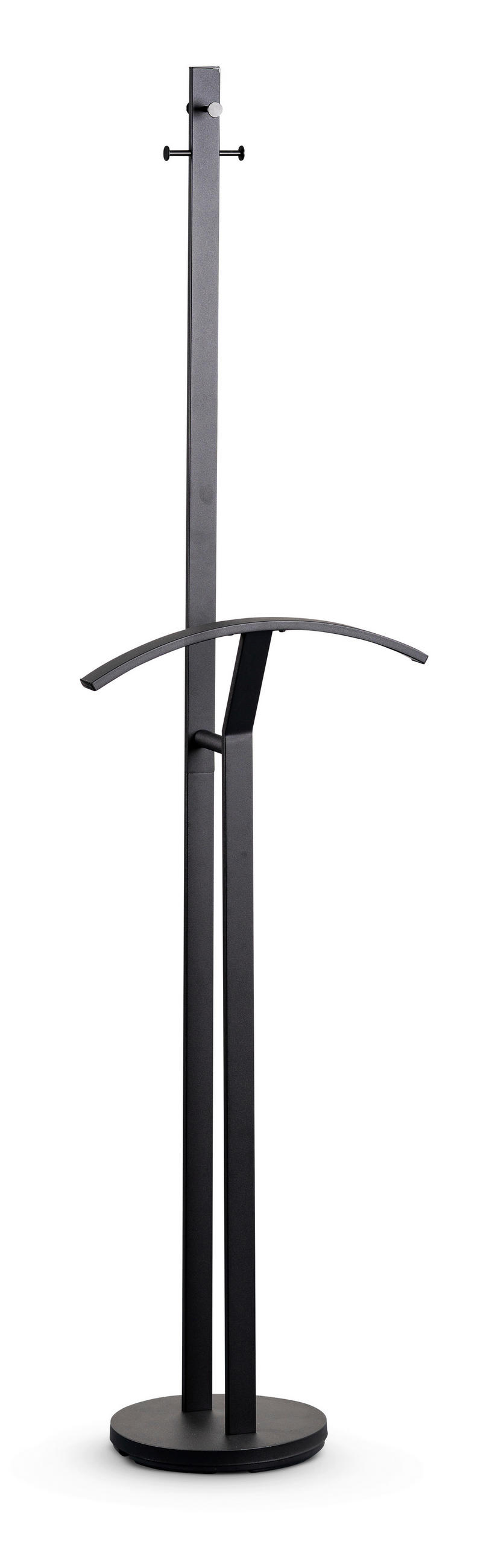 KLEIDERSTÄNDER in Schwarz 45/175/29 cm   - Schwarz, Design, Metall (45/175/29cm) - Xora
