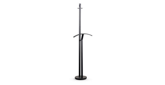 KLEIDERSTÄNDER in Schwarz 45/175/29 cm   - Schwarz, Design, Metall (45/175/29cm) - Xora