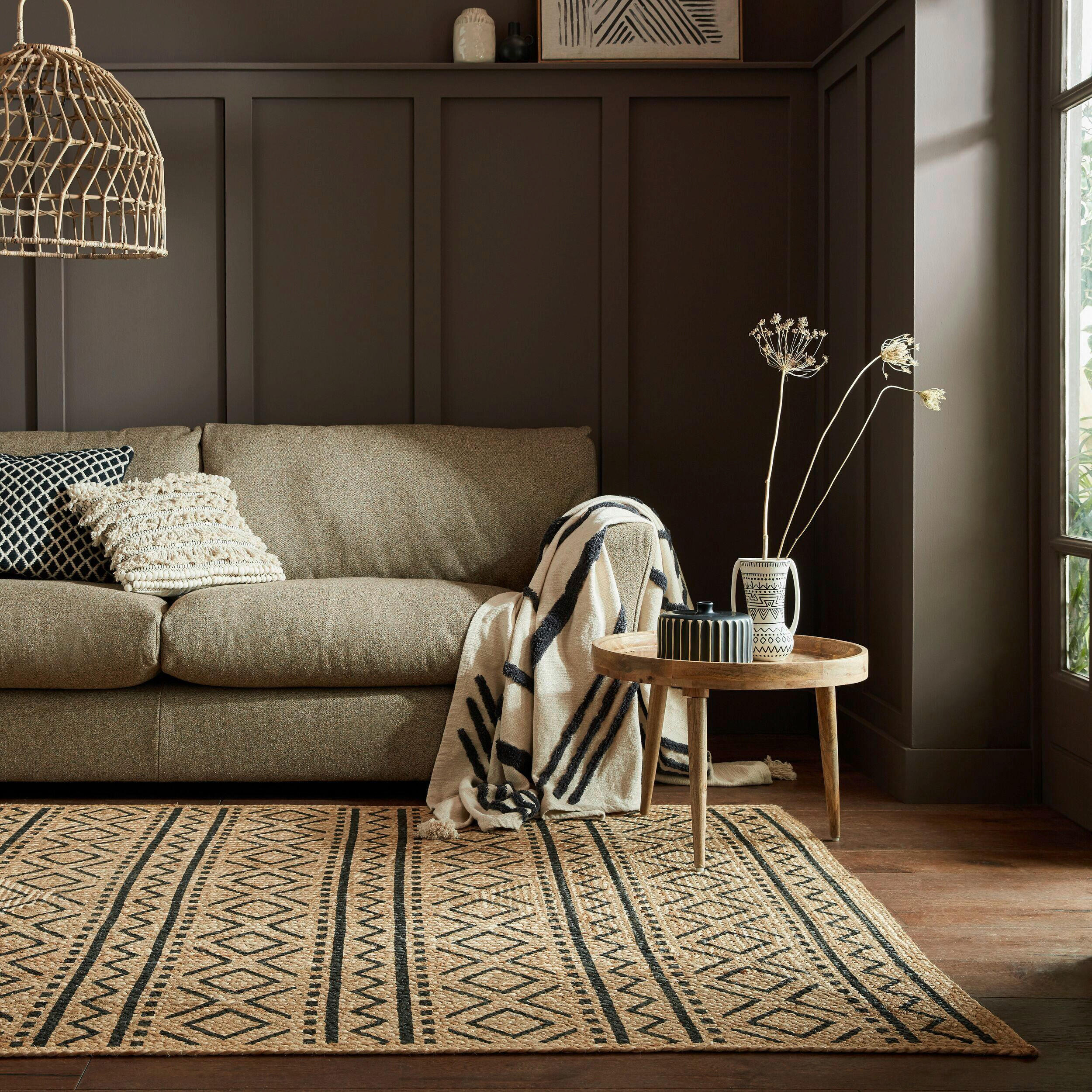 HANDWEBTEPPICH 200/290 cm Habib Jute Naturfarben  - Naturfarben, KONVENTIONELL, Textil (200/290cm) - Xora
