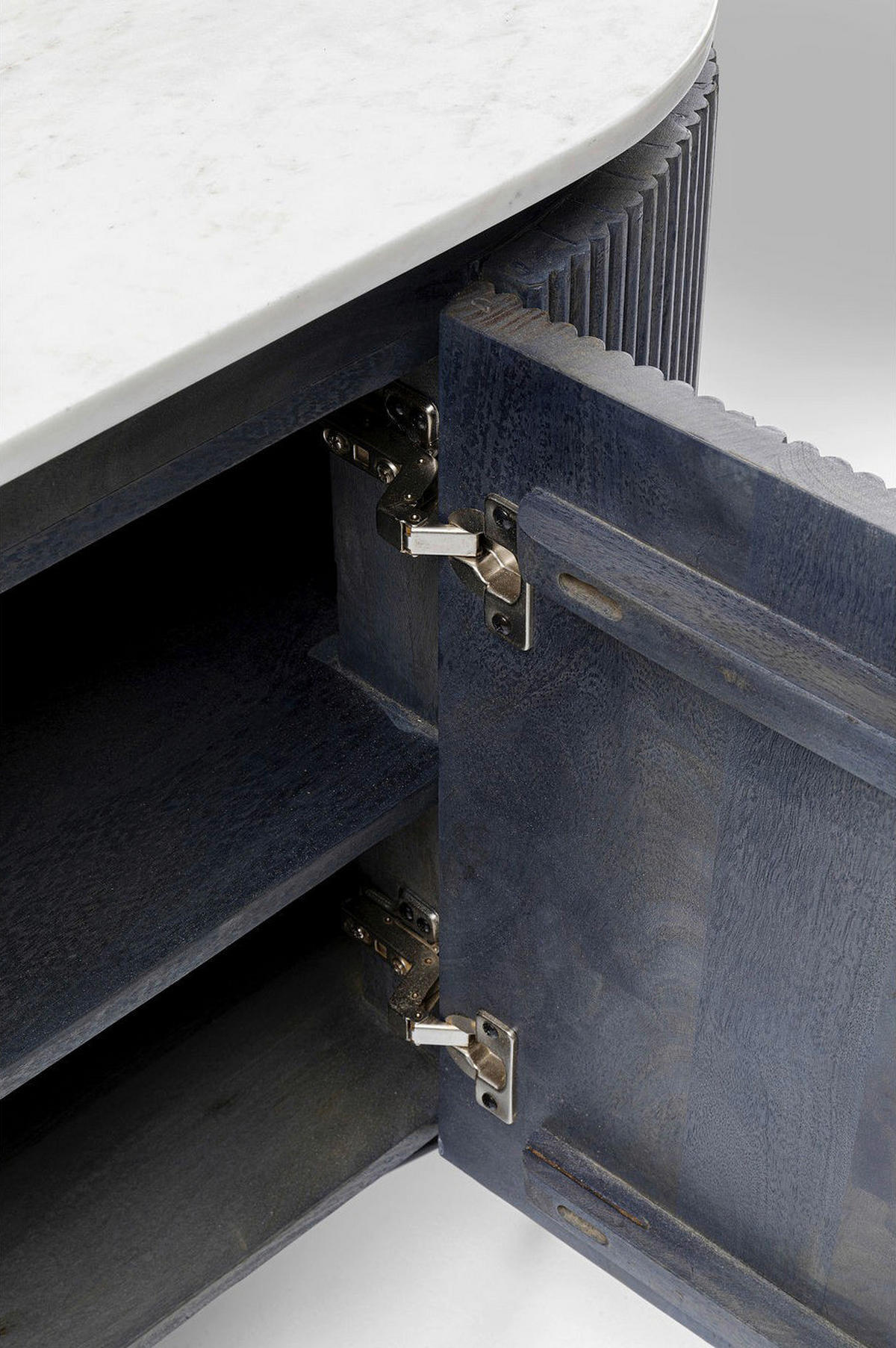 SIDEBOARD  in 160/75/45 cm  - Anthrazit/Schwarz, Trend, Holz/Holzwerkstoff (160/75/45cm) - Kare-Design