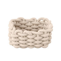AUFBEWAHRUNGSKÖRBCHEN  - Creme, KONVENTIONELL, Textil (16,5/7,5/16,5cm) - Schöner Wohnen