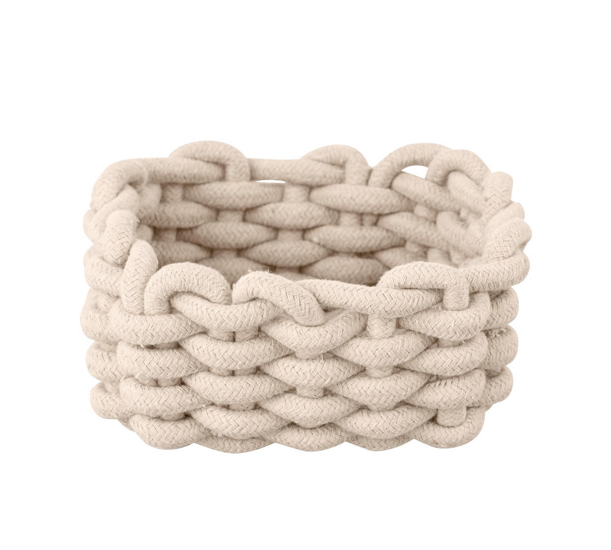 AUFBEWAHRUNGSKÖRBCHEN  - Creme, KONVENTIONELL, Textil (16,5/7,5/16,5cm) - Schöner Wohnen