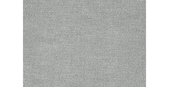 SCHLAFSOFA in Flachgewebe Hellgrau  - Hellgrau/Schwarz, MODERN, Textil/Metall (205/90/92cm) - Novel