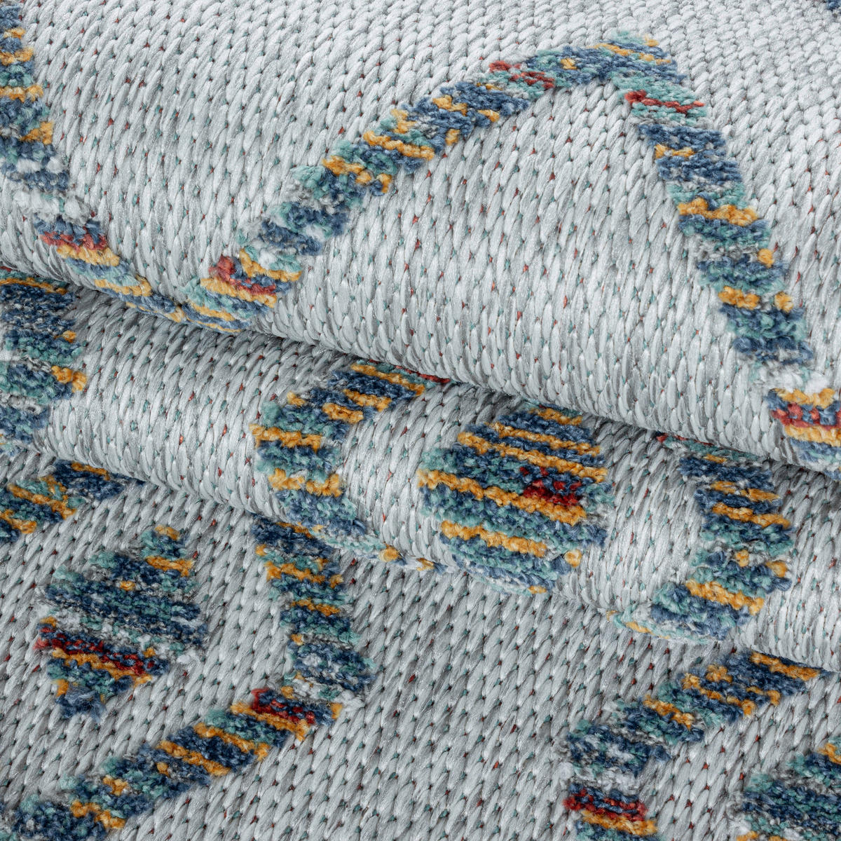 FLACHWEBETEPPICH 240/340 cm Bahama Multicolor  - Multicolor, Design, Textil (240/340cm) - Novel