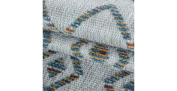 FLACHWEBETEPPICH BAHAMA - Multicolor, Design, Textil (140/200cm) - Novel