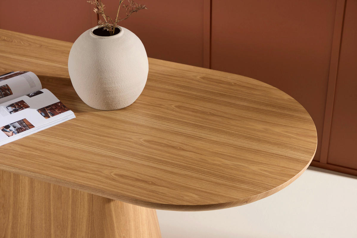 MATBORD i trä 200/90/76 cm   - beige, Modern, trä (200/90/76cm) - Livetastic