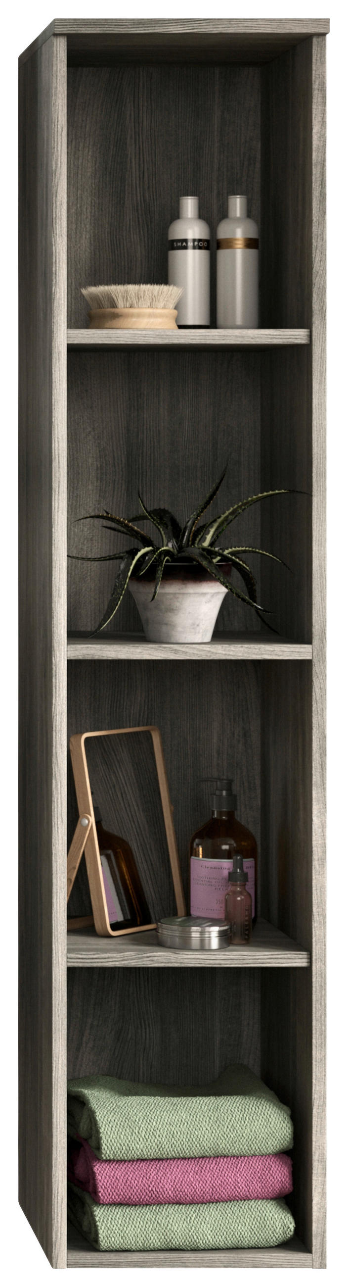 BADEZIMMERREGAL 30/136/31 cm  - MODERN, Holzwerkstoff (30/136/31cm) - MID.YOU