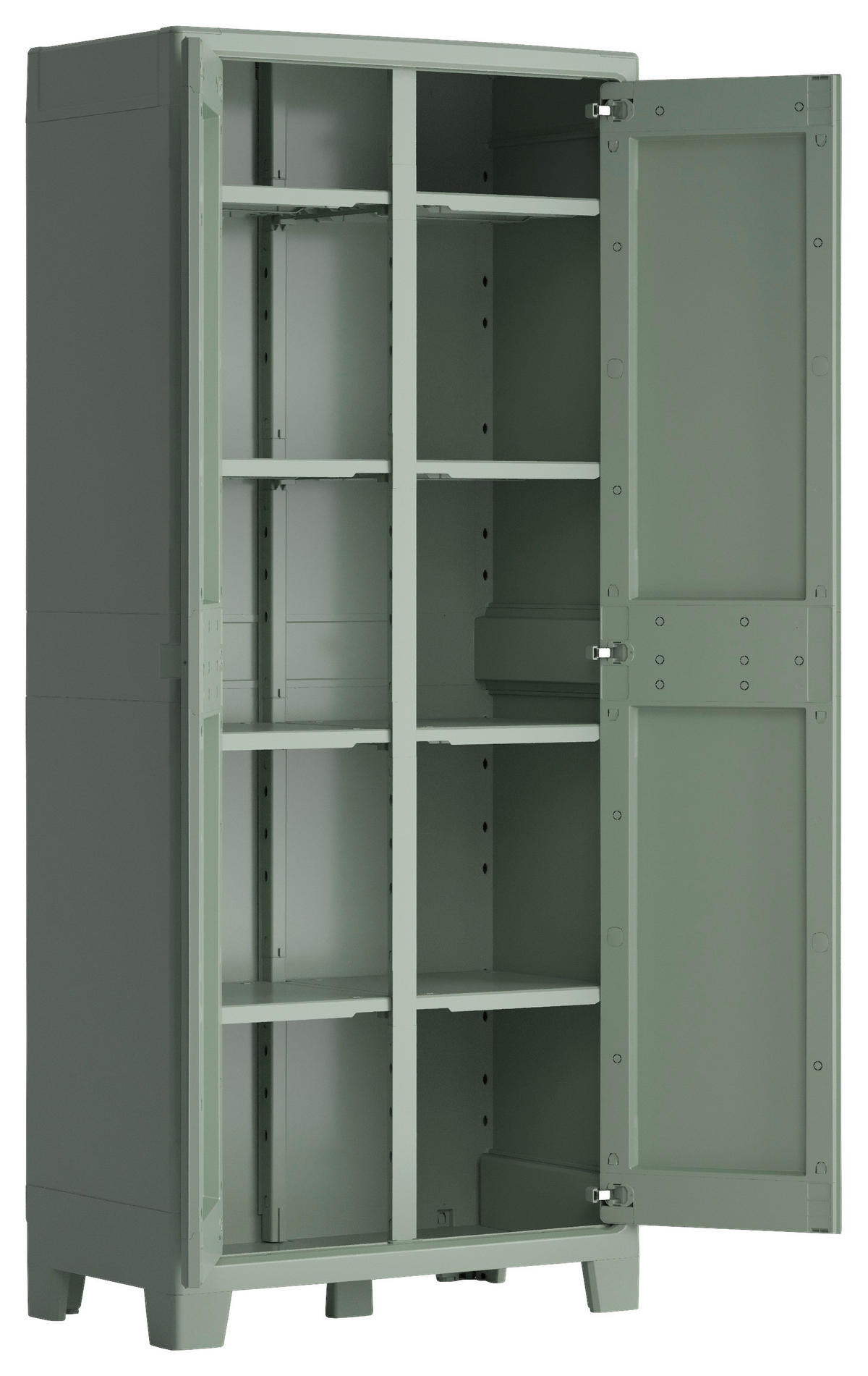 SKŘÍŇKA NA NÁŘADÍ - jadeitově zelená, Design, plast (80/182/44cm) - Keter