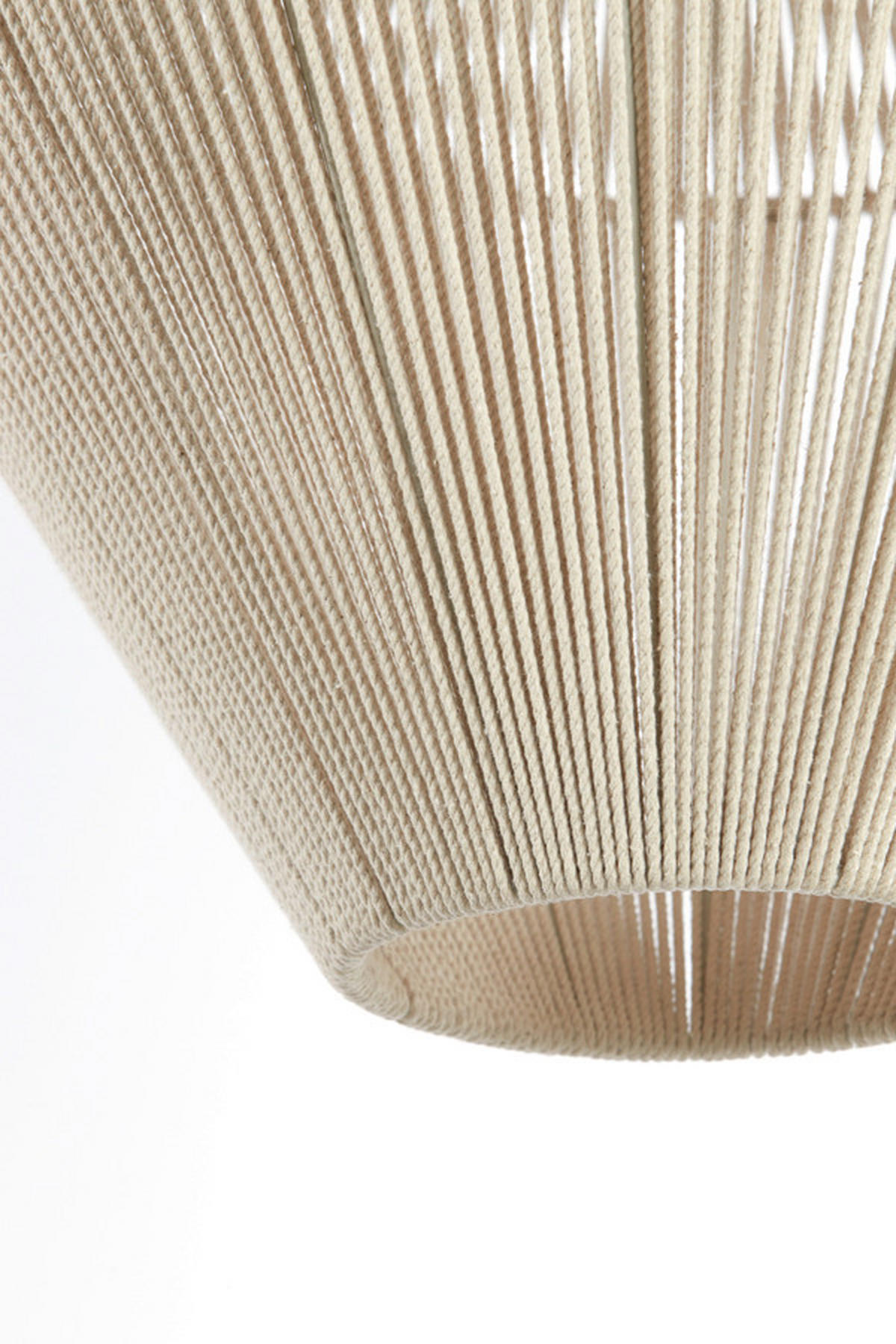 HÄNGELEUCHTE Felida 53/37 cm   - Creme, Basics, Textil/Metall (53/37cm) - Light & Living