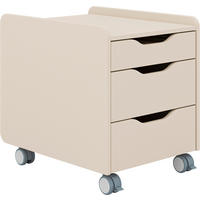 ROLLCONTAINER Beige, Kaschmir  - Kaschmir/Beige, Design, Holzwerkstoff (44,3/53,7/57,3cm) - Paidi