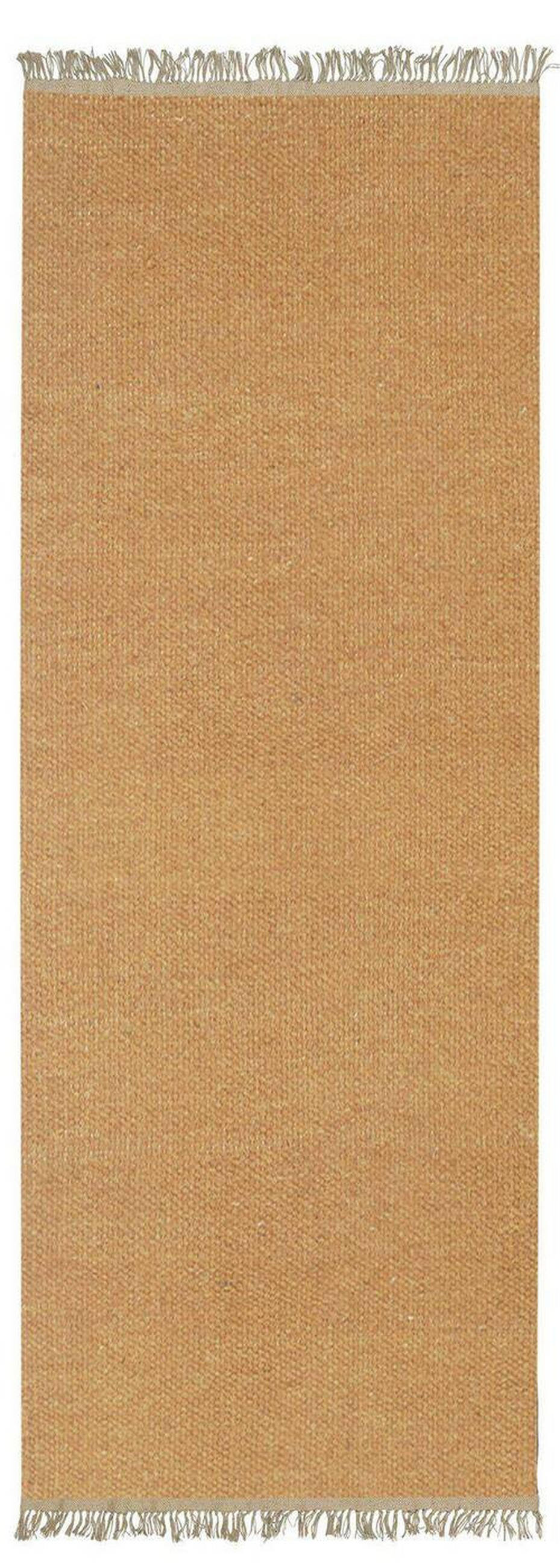 LÄUFER 70/240 cm  - Gelb, Design, Textil (70/240cm) - Svanefors