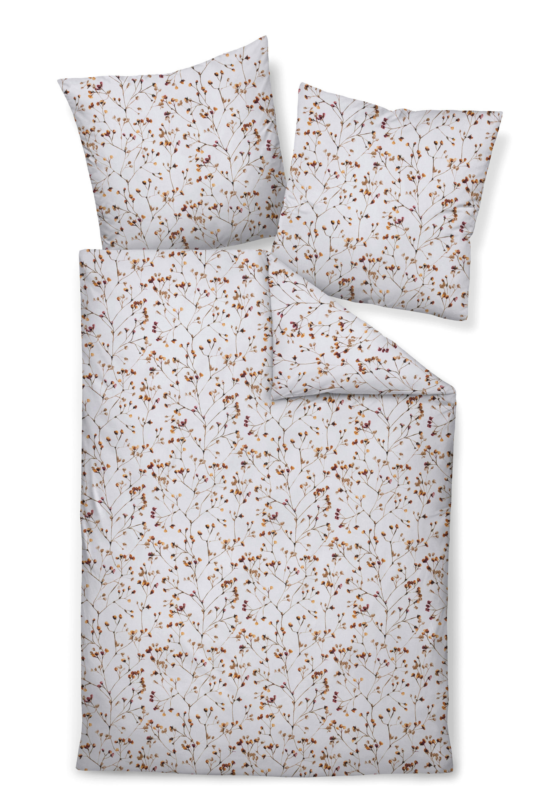 POSTELJNINA 135/200 cm flanela barve bakra  - barve bakra, Konvencionalno, tekstil (135/200cm) - Janine