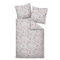 POSTELJNINA 135/200 cm flanela barve bakra  - barve bakra, Konvencionalno, tekstil (135/200cm) - Janine