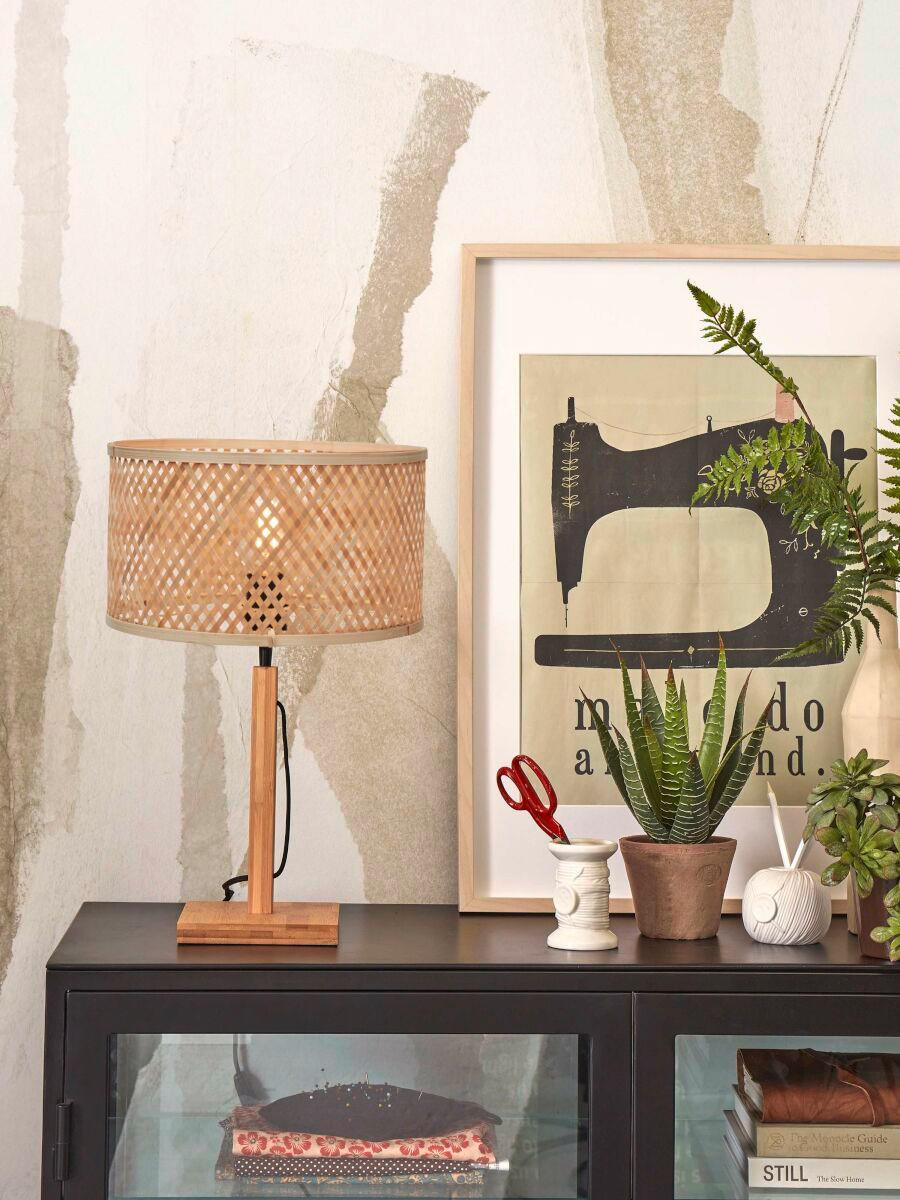 BORDSLAMPA GOOD&MOJO  32/38/32 cm   - naturfärgad, Trend (32/38/32cm) - Good & Mojo