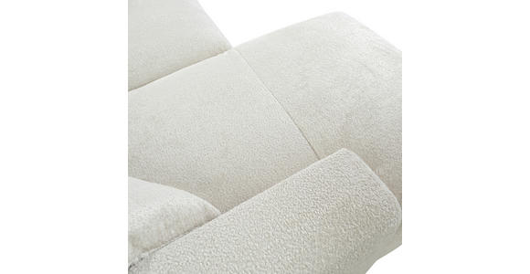 WOHNLANDSCHAFT in Chenille Creme  - Creme/Schwarz, MODERN, Kunststoff/Textil (178/356/225cm) - Carryhome