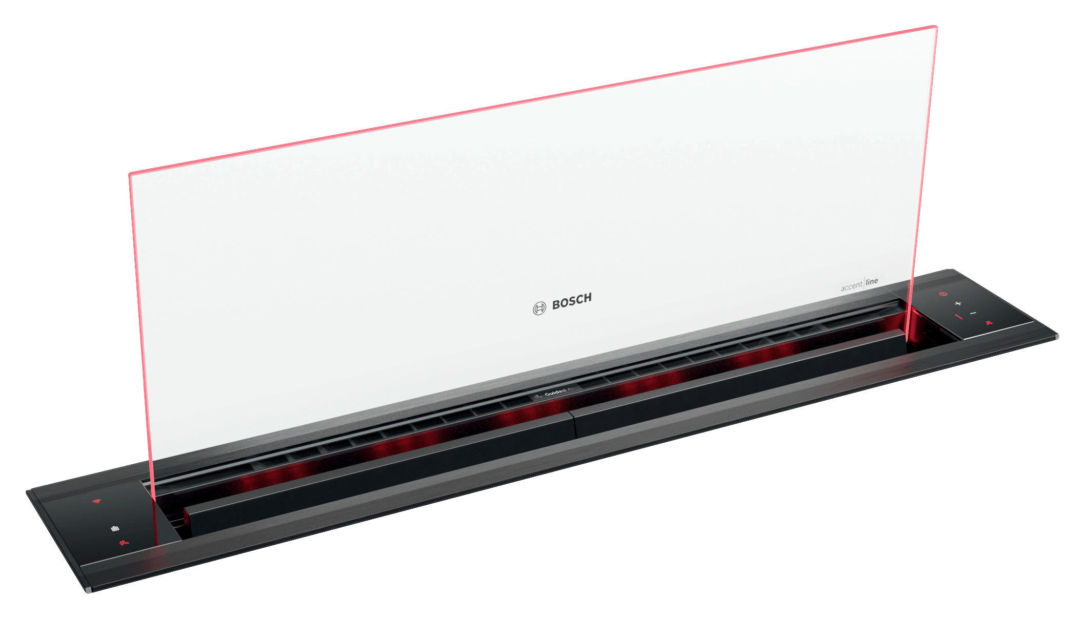 DUNSTABZUGSHAUBE DDW88MM66  - Basics, Glas/Metall (81,6/0,6/14cm) - Bosch