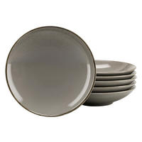 SUPPENTELLERSET 22 cm  - Grau, Trend, Keramik (22cm) - Creatable