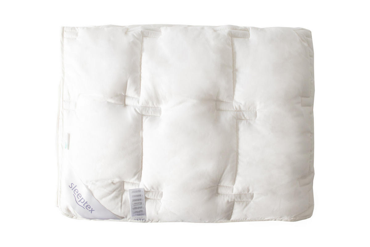 Pilotă Tot Timpul Anului  - alb, Basics, textil (140cm) - Sleeptex