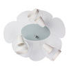 KINDERDECKENLEUCHTE Blume 39/33/16 cm   - Grau, Basics, Holzwerkstoff/Kunststoff (39/33/16cm)