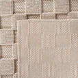 FLACHWEBETEPPICH 60/110 cm HELIX Beige  - Beige, Basics, Kunststoff/Textil (60/110cm) - Novel
