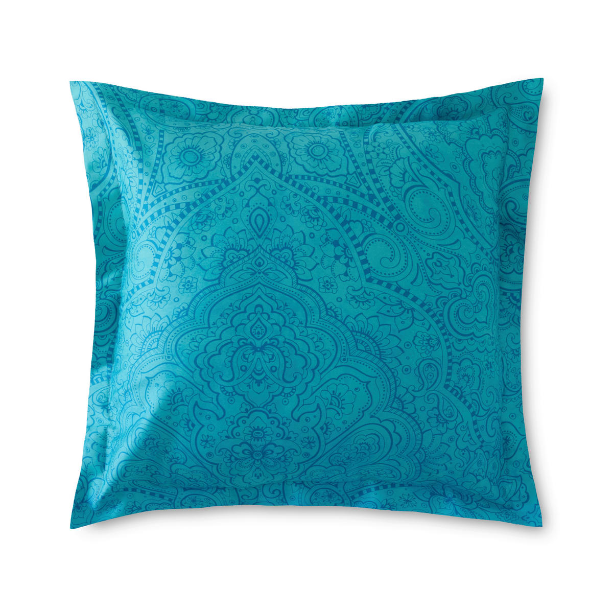 KISSENHÜLLE Dolceacqua 40/40 cm  - Blau, KONVENTIONELL, Textil (40/40cm) - Bassetti