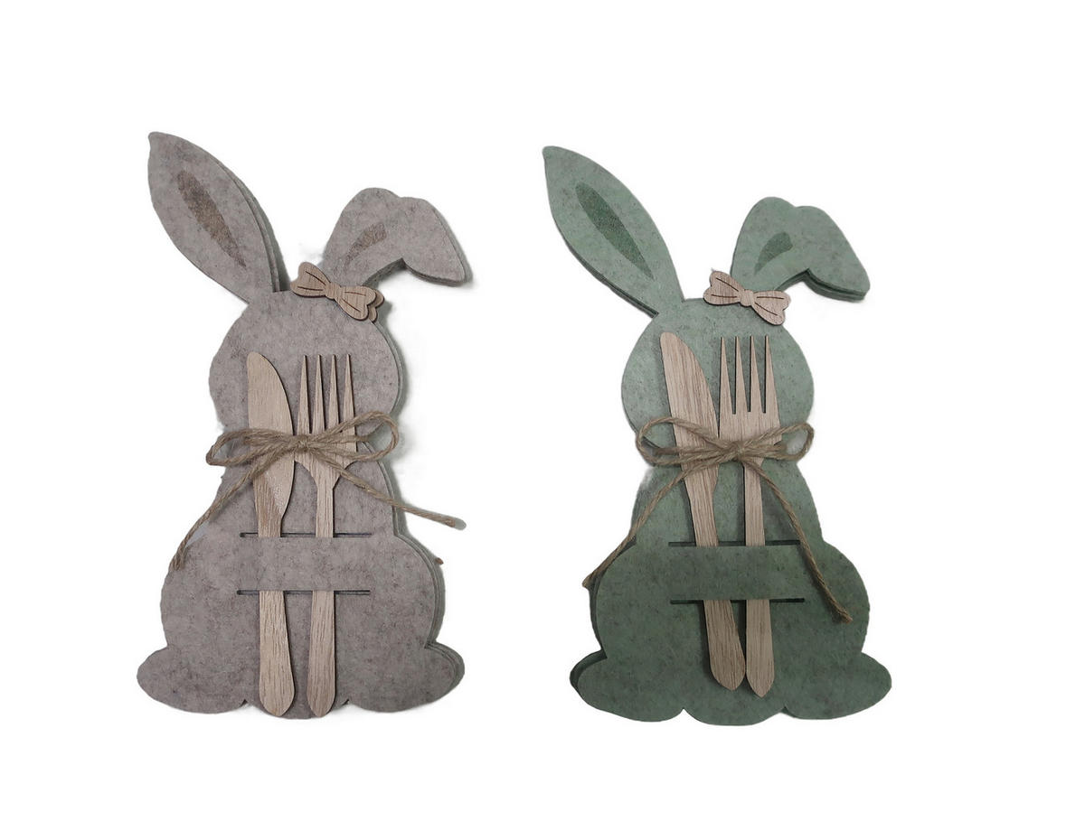 BESTECKTASCHE - Braun/Naturfarben, Lifestyle, Holzwerkstoff/Textil (12/22/1,3cm)