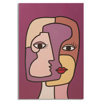 LEINWANDBILD Frauen  - Basics, Holz/Textil (60/90/3cm)
