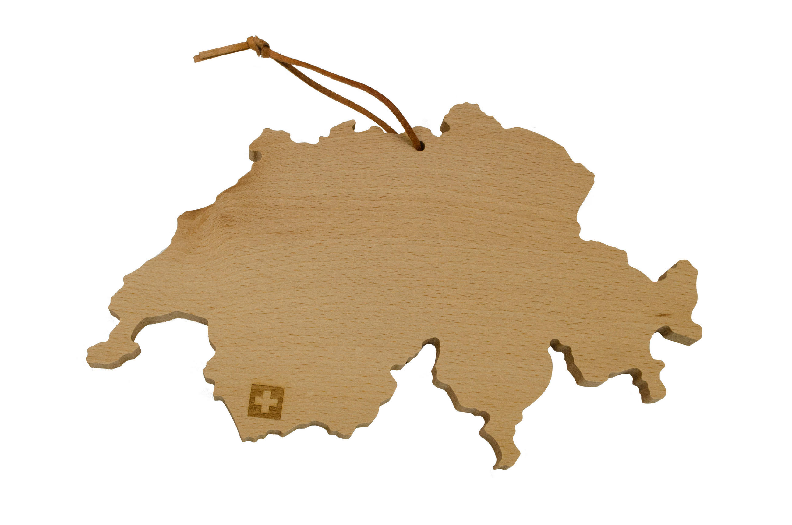 SCHNEIDEBRETT 30/19/1 cm  - Braun, Basics, Holz (30/19/1cm) - Heidi Cheese Line