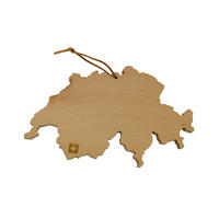 SCHNEIDEBRETT 30/19/1 cm  - Braun, Basics, Holz (30/19/1cm) - Heidi Cheese Line